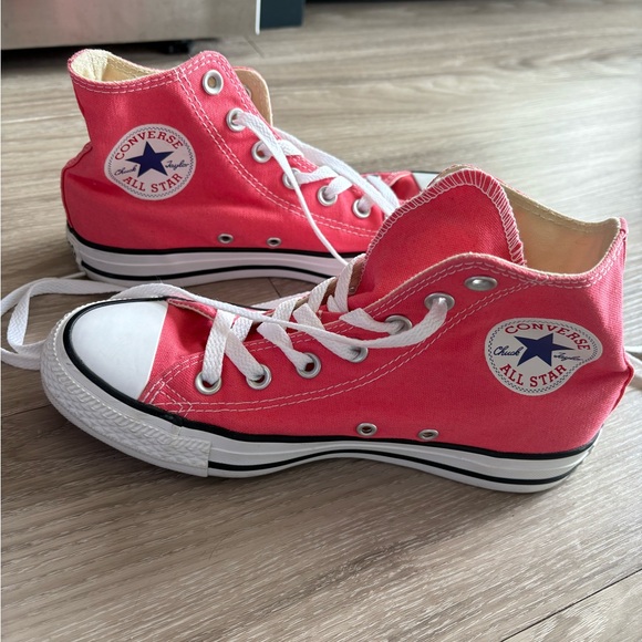 Converse Shoes - Converse Coral High-Top Sneakers
